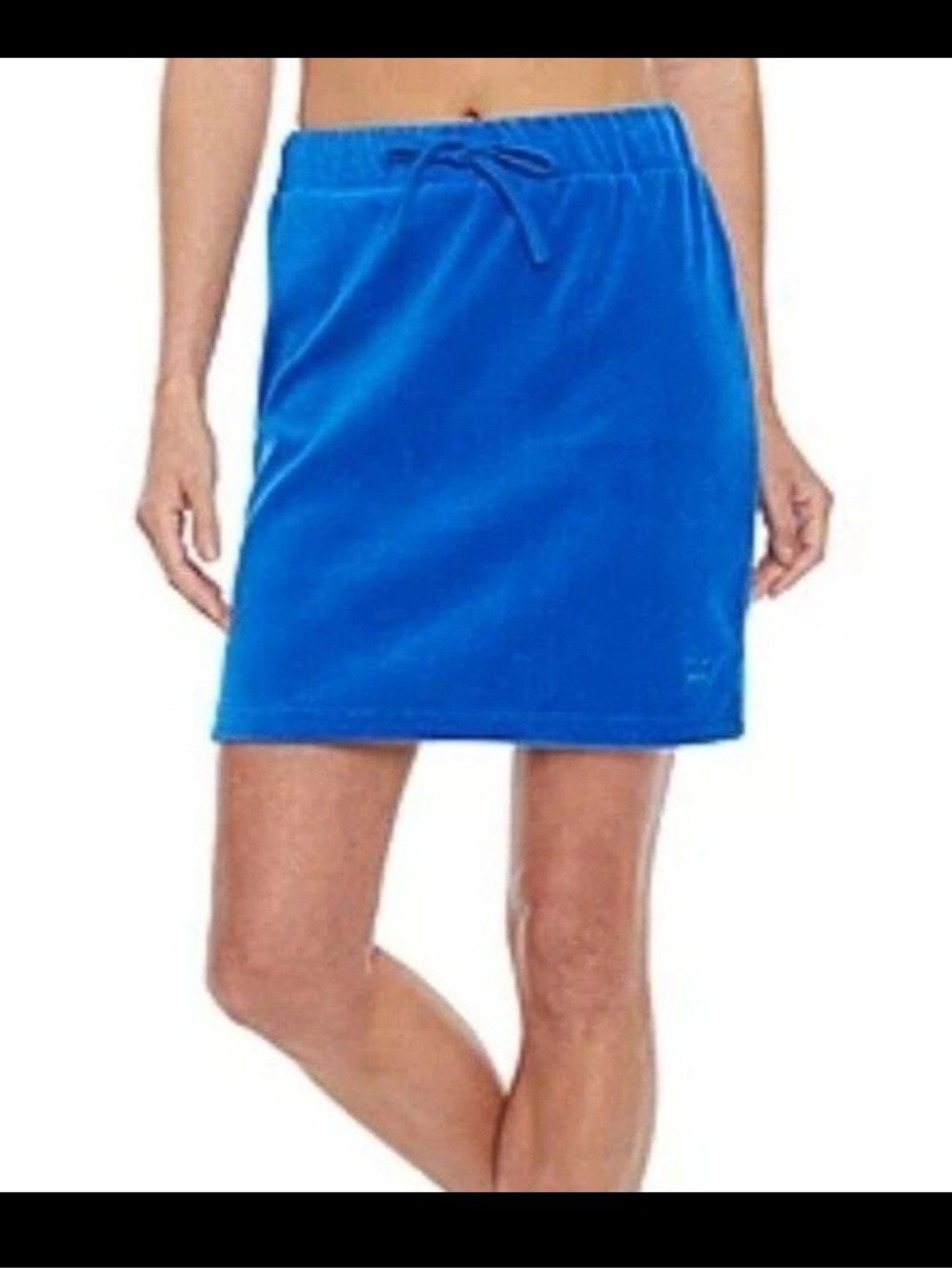 Lilly Pulitzer Navy Blue Pull-Tie Mini Skirt